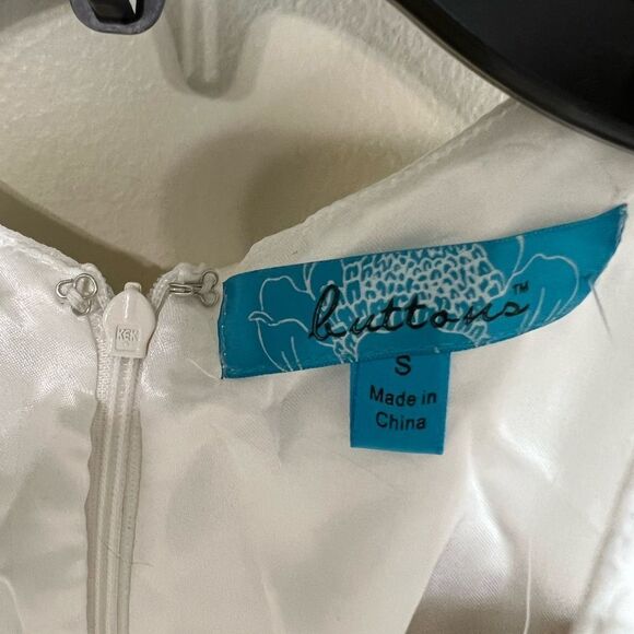 NWT Francesca’s white dress small - Picture 5 of 7